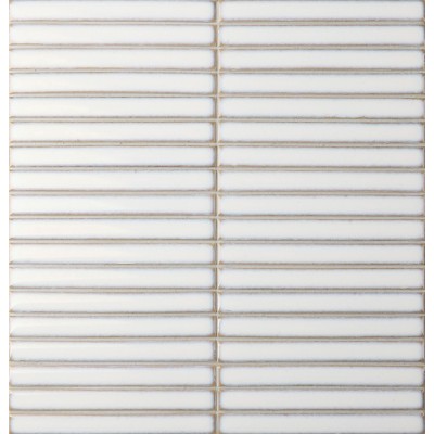 DCOP 01 YUBI MOSAIC NUVOLA (WHITE) 15 x 145 x 7mm on 306 X 294 MM SHT