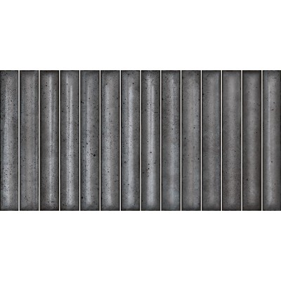 DECK 06 KARATSU GLAZED NON RECT CHARCOAL GREY 230 X 115 X 8.5 MM