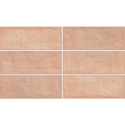 DETE 03 TERRAIN NATURAL RECT BRICK ROSATO 198 X 75 X 9.5 MM