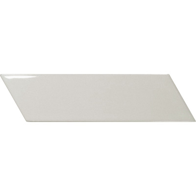DQCW 04 CHEVRON RIGHT WALL GLOSS LIGHT GREY 186 x 52 mm (nominal)