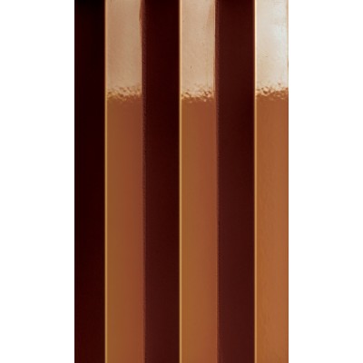 DROM 12 ROMBINI GLOSSY TRIANGLE LARGE BRUN 315X60X22 ON 186X315 MM