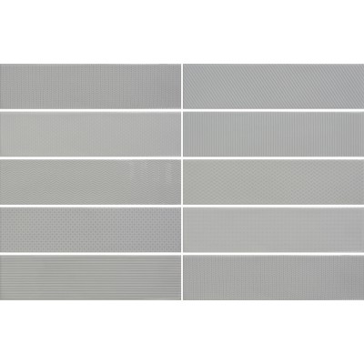 DWOM 02 GRADE GLOSS MIXED TEXTURES DECOR GRIEGE 300 X 75 X9.5MM